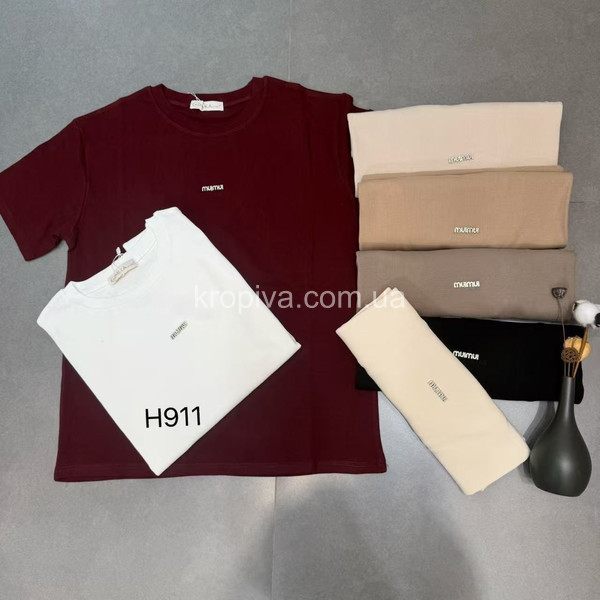 Женская футболка батал микс оптом 110126-655