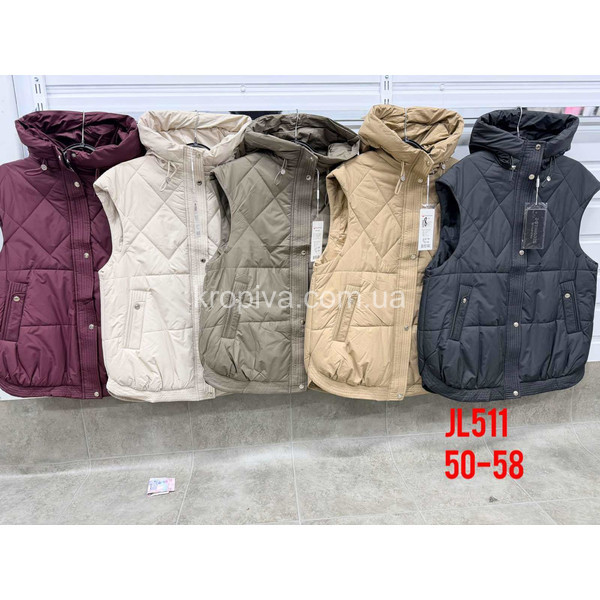 Женская жилетка полубатал оптом 120126-652