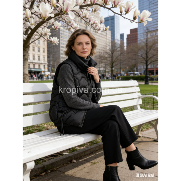 Жіноча жилетка напівбатал оптом 160126-661