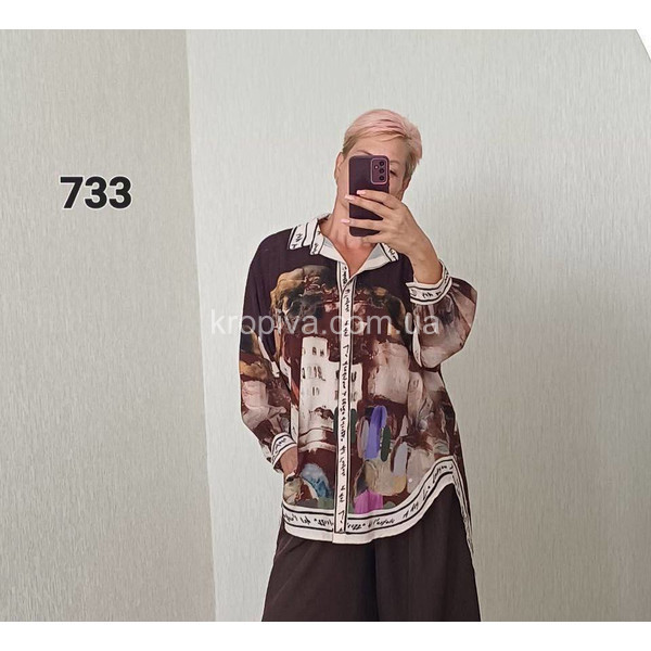 Женская рубашка 733 оптом 070226-121