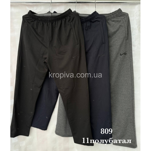 Чоловічі спортивні штани напівбатал оптом 090226-602