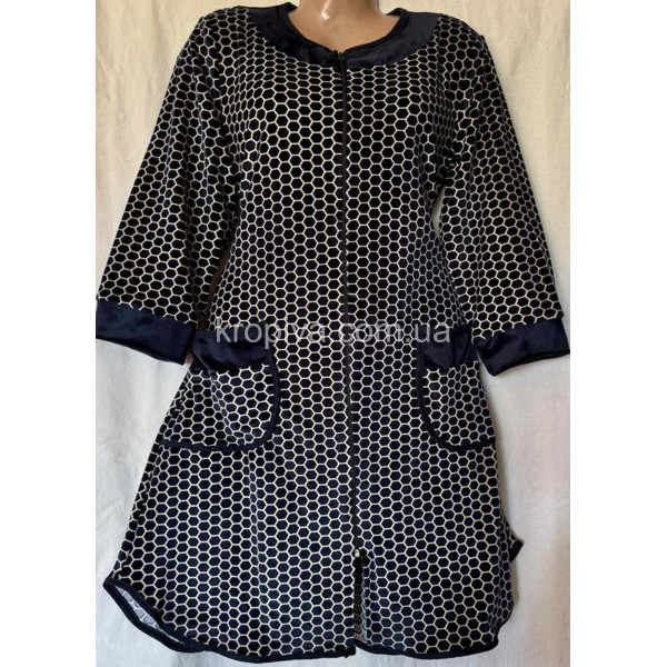 Женский халат велюр полубатал оптом 090226-669