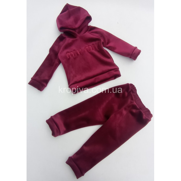 Дитячий костюм велюр оптом 090226-708