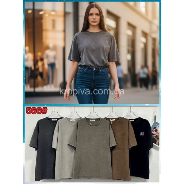 Женская футболка полубатал микс оптом 150226-0270