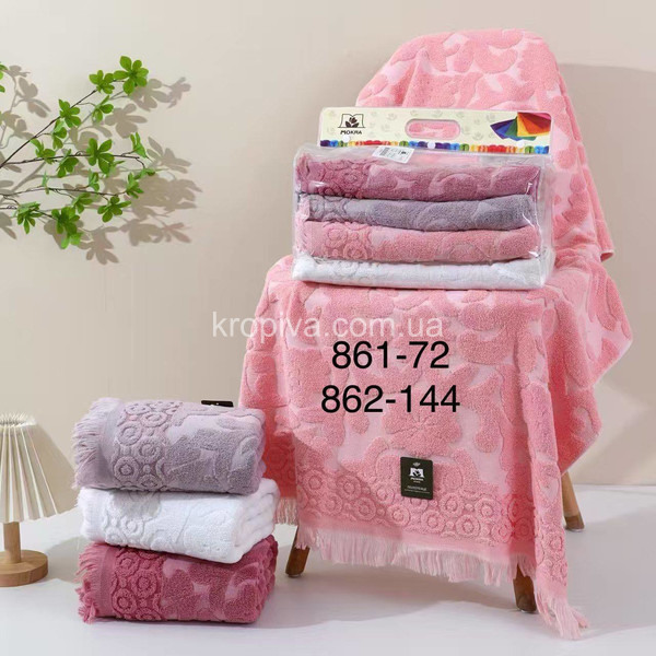 Рушник обличчя мікс оптом 230226-647