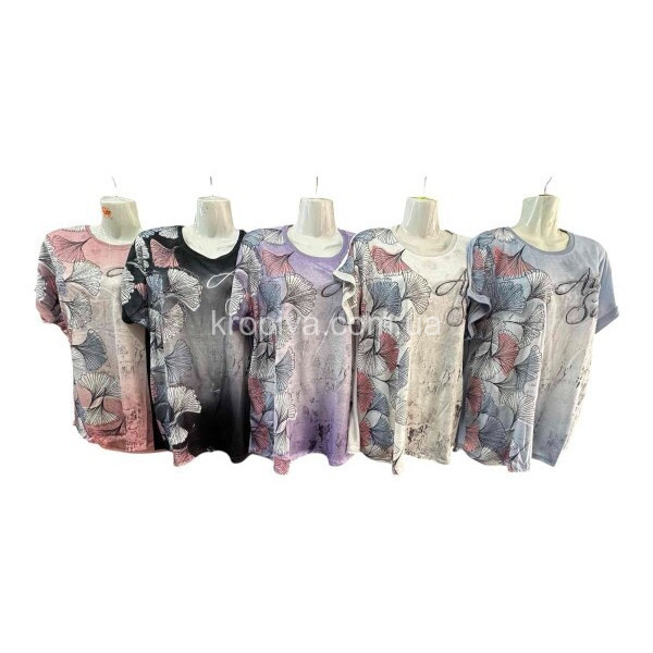 Жіноча футболка а010 мікс оптом 260226-15