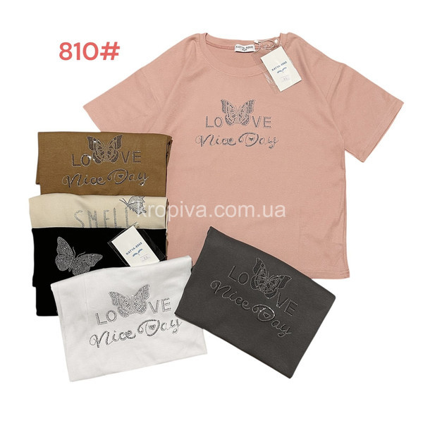 Женская футболка 810 микс оптом 270226-83