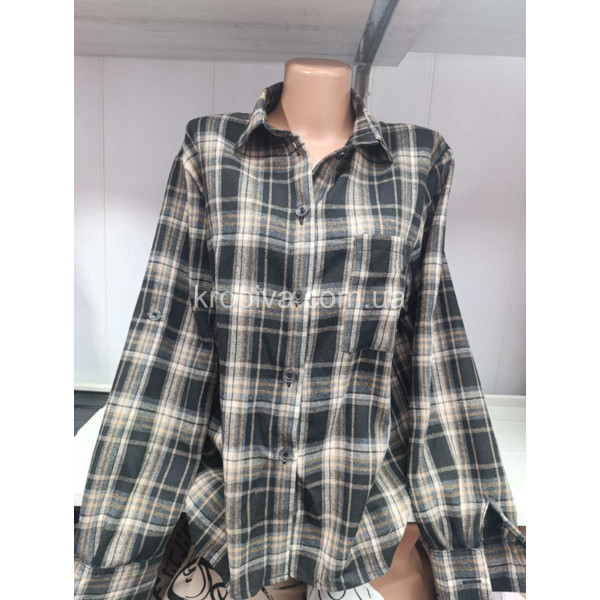 Женская рубашка фланель оптом 020326-601