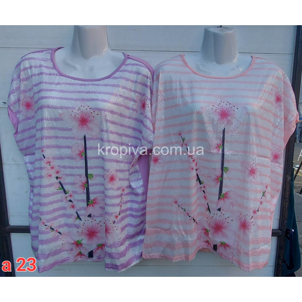 Женская футболка a23 микс оптом 050326-29