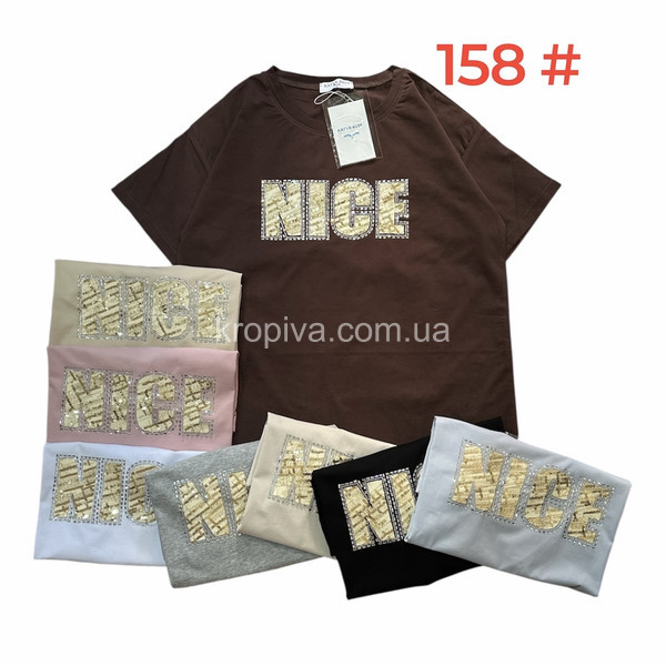 Жіноча футболка 158 мікс оптом 060326-27