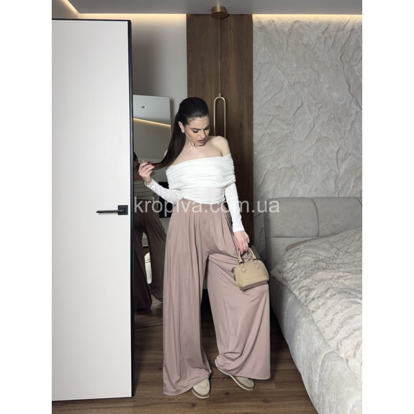 Женские штаны свободного кроя 1713 оптом 100326-168