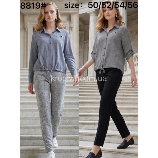 Женская блуза батал оптом 110326-011