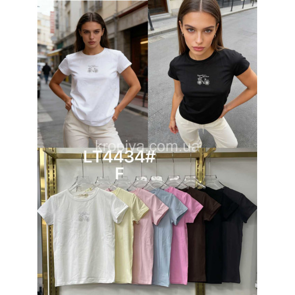 Женская футболка норма микс оптом 100326-740