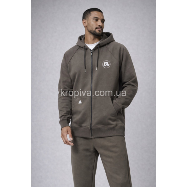 Чоловіча кофта норма змійка Туреччина оптом 110326-643