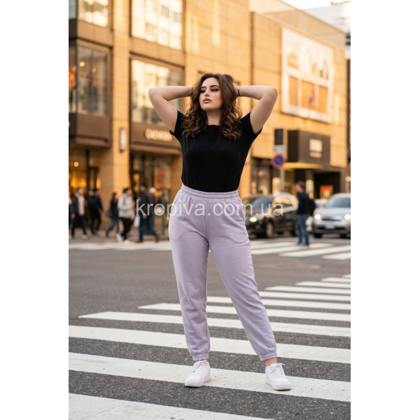 Женские штаны джогеры батал 10023 оптом 140326-06