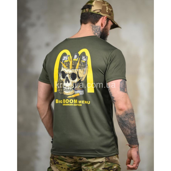 Мужская футболка ХБ норма оптом 150326-0246