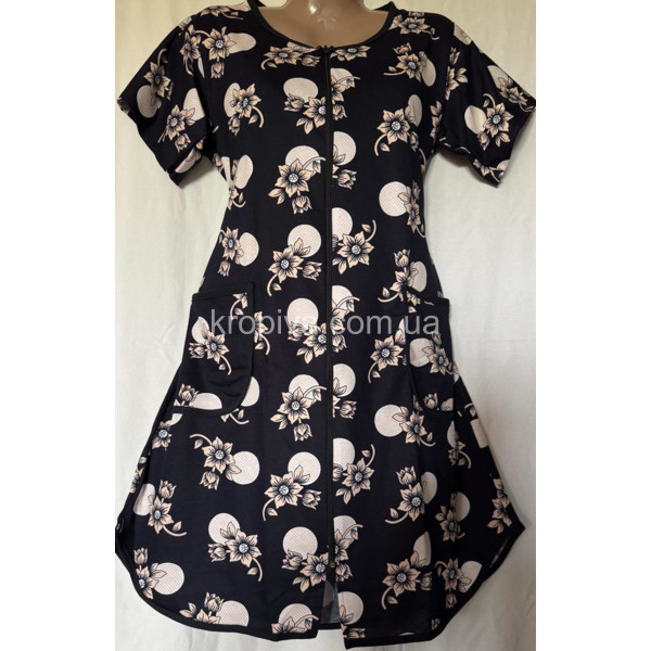 Женский халат Р17 на змейке микс оптом 150326-659