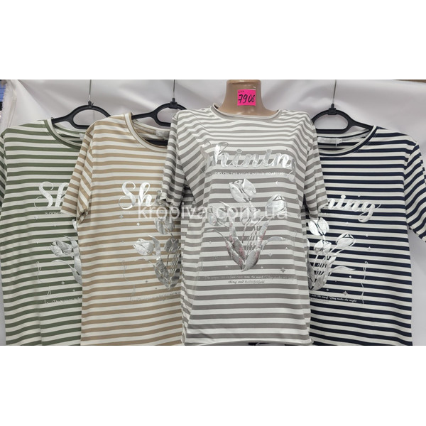 Женская футболка 7906 норма оптом 210326-089