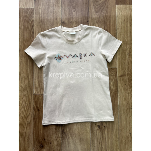 Детская футболка стрейч-кулир 6-10 лет оптом  (060523-621)
