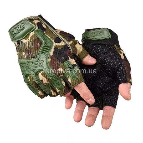 Тактические рукавицы без пальцев для ЗСУ оптом  (260723-725)