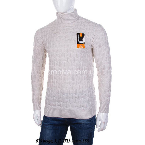 Мужской свитер норма оптом  (240823-543)