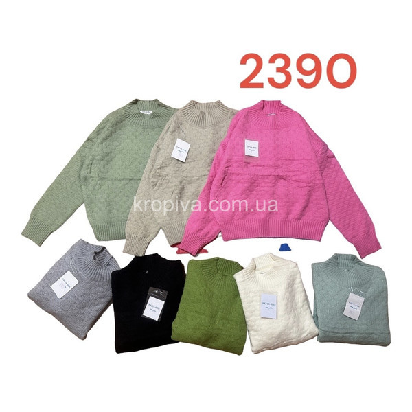 Женский свитер 2390 норма микс оптом 130923-380