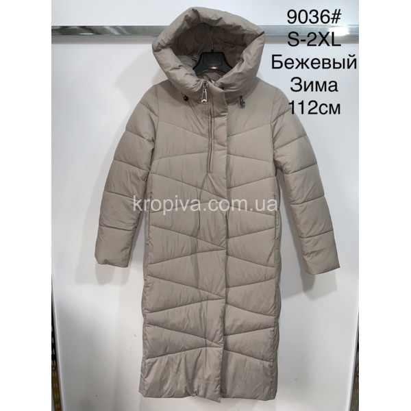 Жіноча куртка-пальто зимова норма оптом  (200923-676)