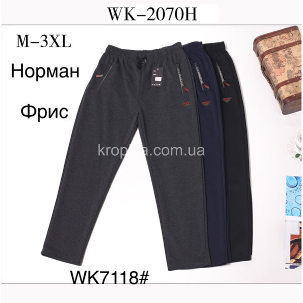 Мужские спортивные штаны норма оптом  (051023-134)
