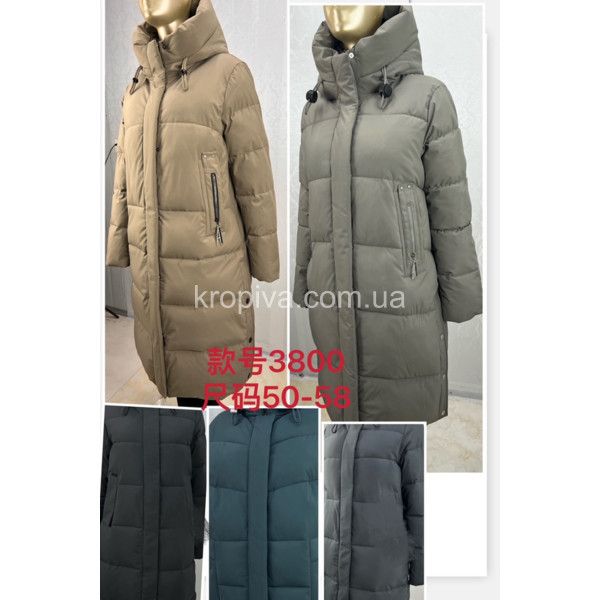 Жіноче пальто зимове напівбатал оптом 141023-675