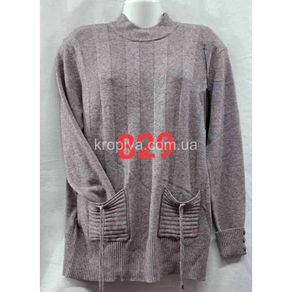 Жіночий светр-туніка батал мікс оптом 141023-694