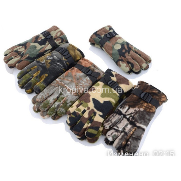 Тактичні рукавички фліс на хутрі для ЗСУ 161023-635