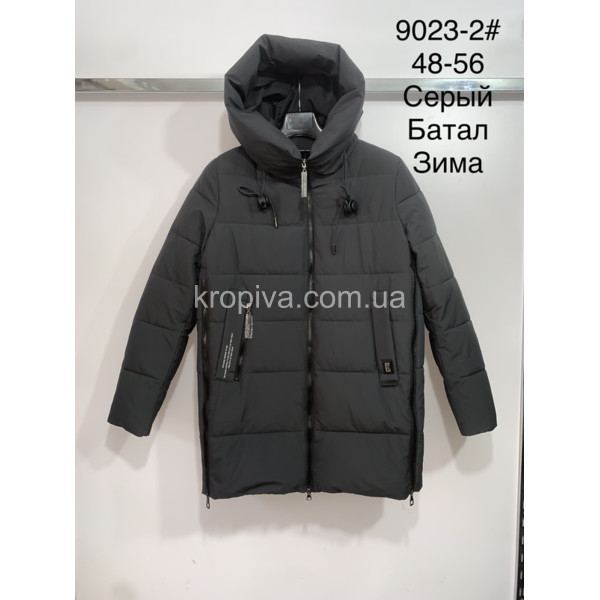 Женская куртка зима батал Турция оптом 261123-629