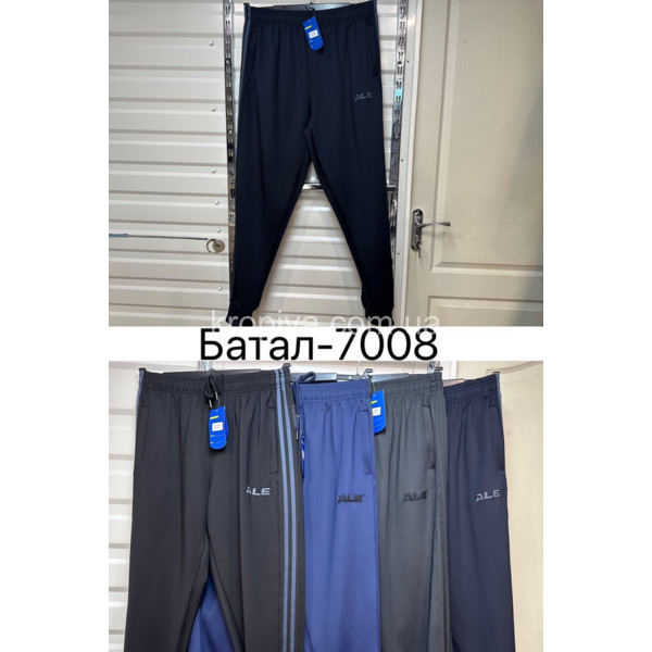 Мужские спортивные штаны батал весна оптом  (090124-663)