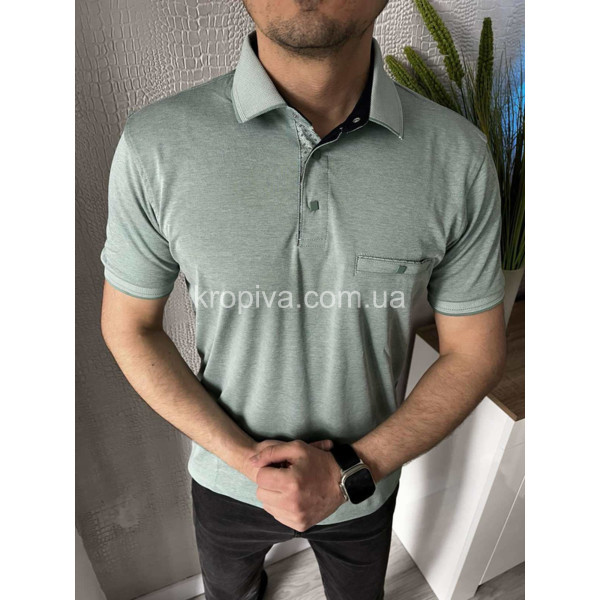 Чоловічі футболки-поло норма Туреччина оптом  (020324-639)