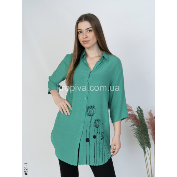 Женская рубашка-туника 521 оптом  (060324-760)