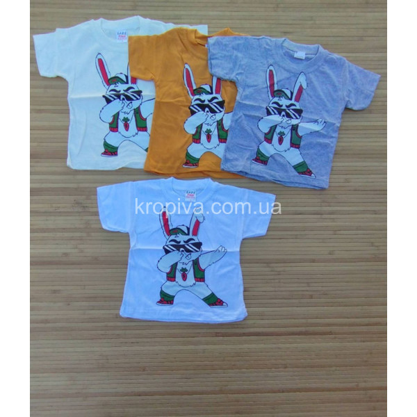 Дитяча футболка кулір 1-3 роки Туреччина оптом 110324-656
