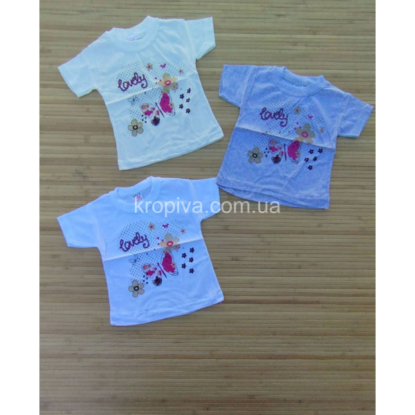 Детская футболка кулир 1-3 года Турция оптом 110324-676