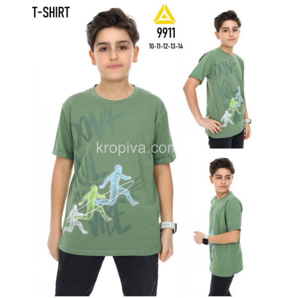 Дитяча футболка 10-14 років Туреччина оптом  (270324-608)