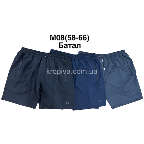 Мужские шорты батал микрофибра оптом  (010424-652)