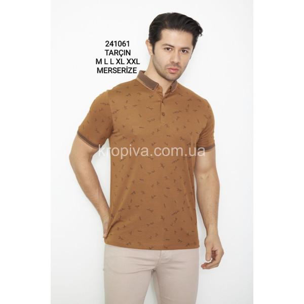 Чоловічі футболки-поло норма Туреччина оптом 140424-625