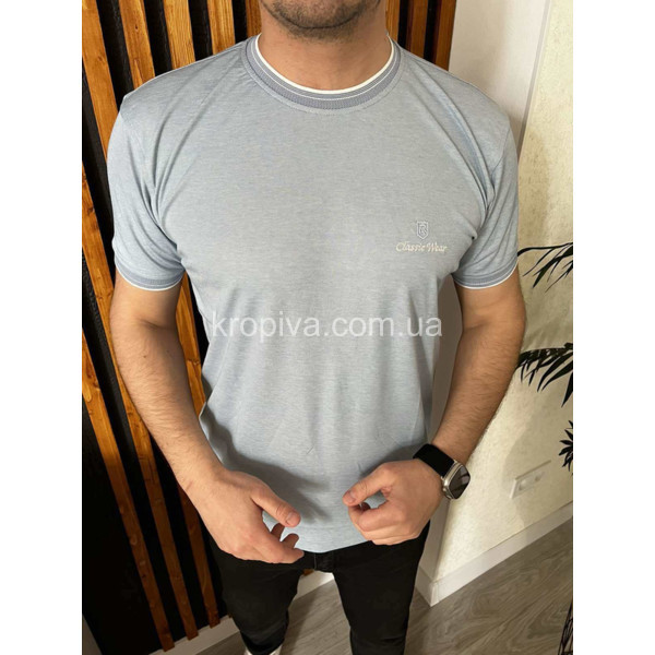 Мужская футболка батал Турция оптом  (220424-627)