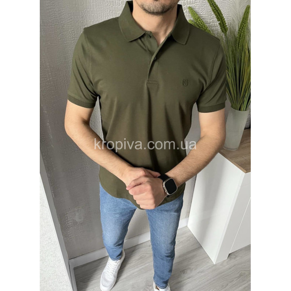Мужская футболка-поло норма Турция оптом  (220424-657)
