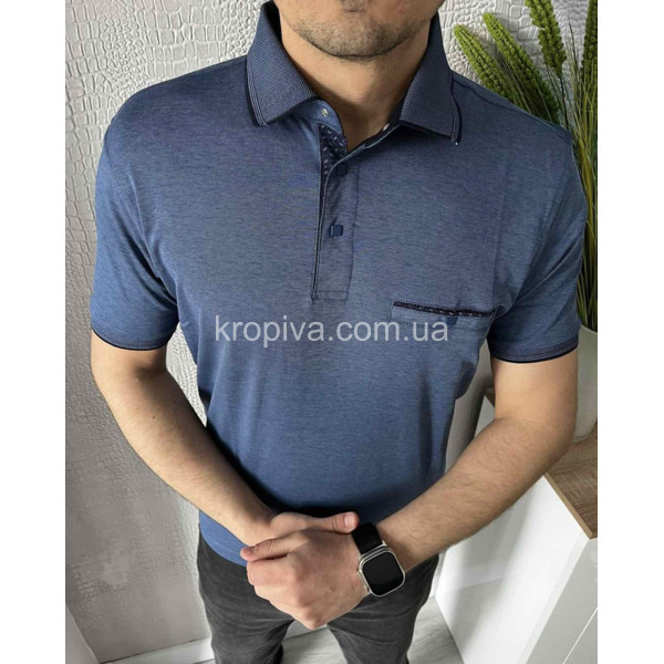 Мужская футболка-поло норма Турция оптом  (220424-687)