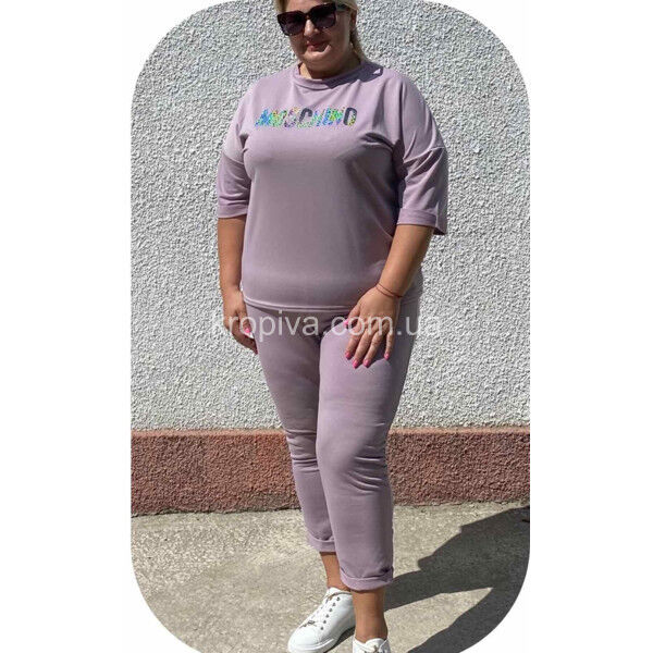 Женский костюм батал оптом 020624-738