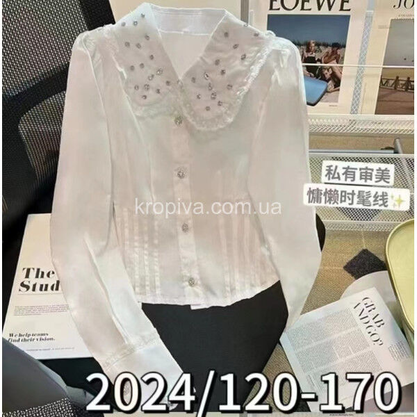 Детская блуза С3558 школа оптом 230624-174