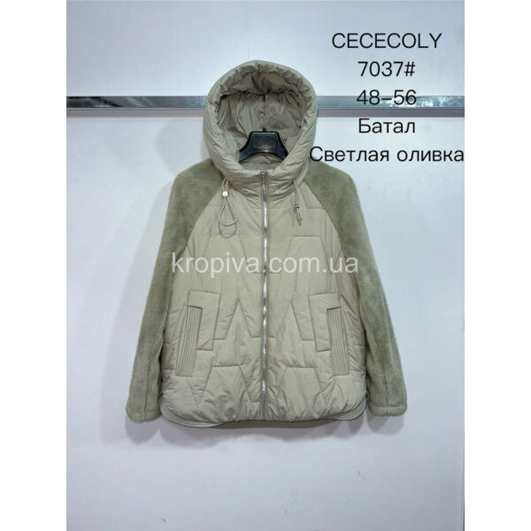 Женская куртка батал оптом 210724-95