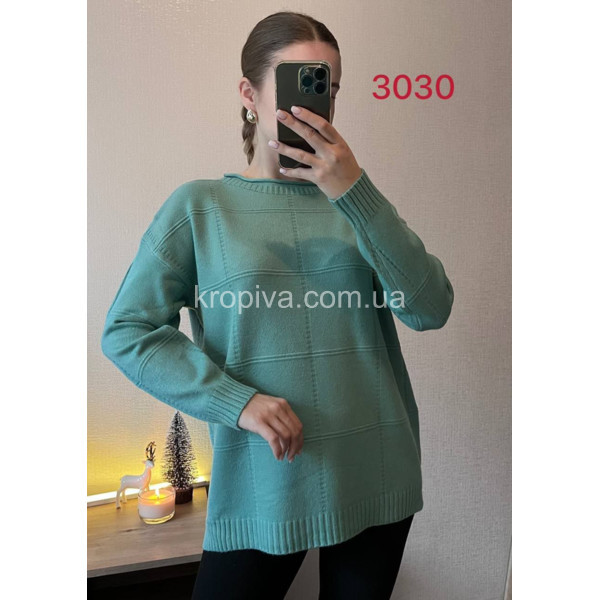 Женская кофта 3030 норма микс оптом 021224-461