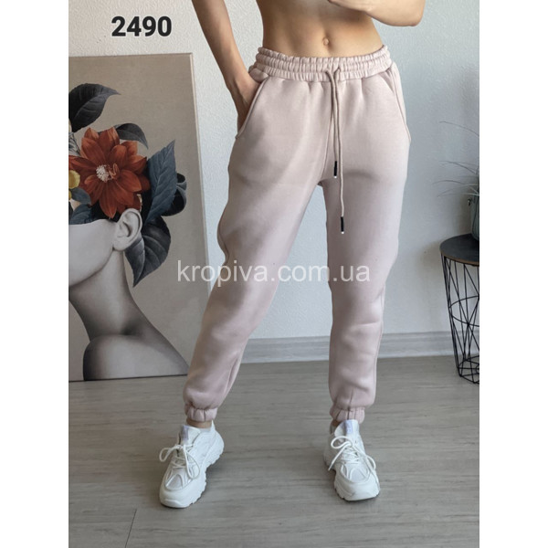 Женские спортивные штаны 2490 полубатал оптом 111224-246