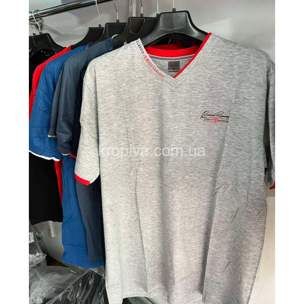 Мужская футболка 143 батал микс оптом 270225-727