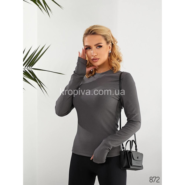 Жіночий лонгслів 872.1 оптом 070325-663